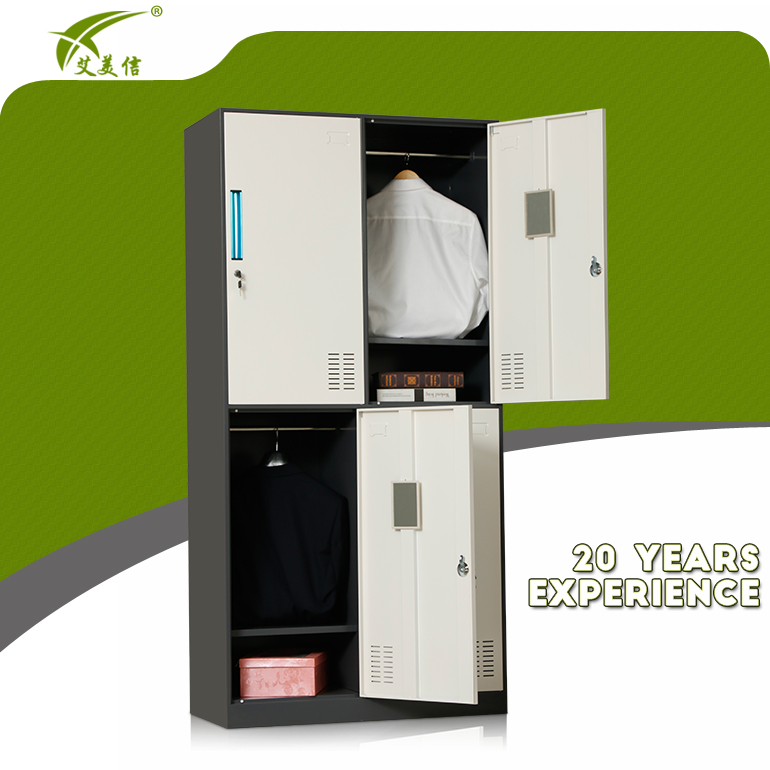 Стальная мебель школьная мебель ценник/металл студент шкафчик двухцветный шкаф дизайн