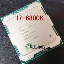 Processador intel core i7 I7-6800K i7 6800 k 3.40 ghz 15 m 14nm 6 núcleos LGA2011-3 140 w frete grátis