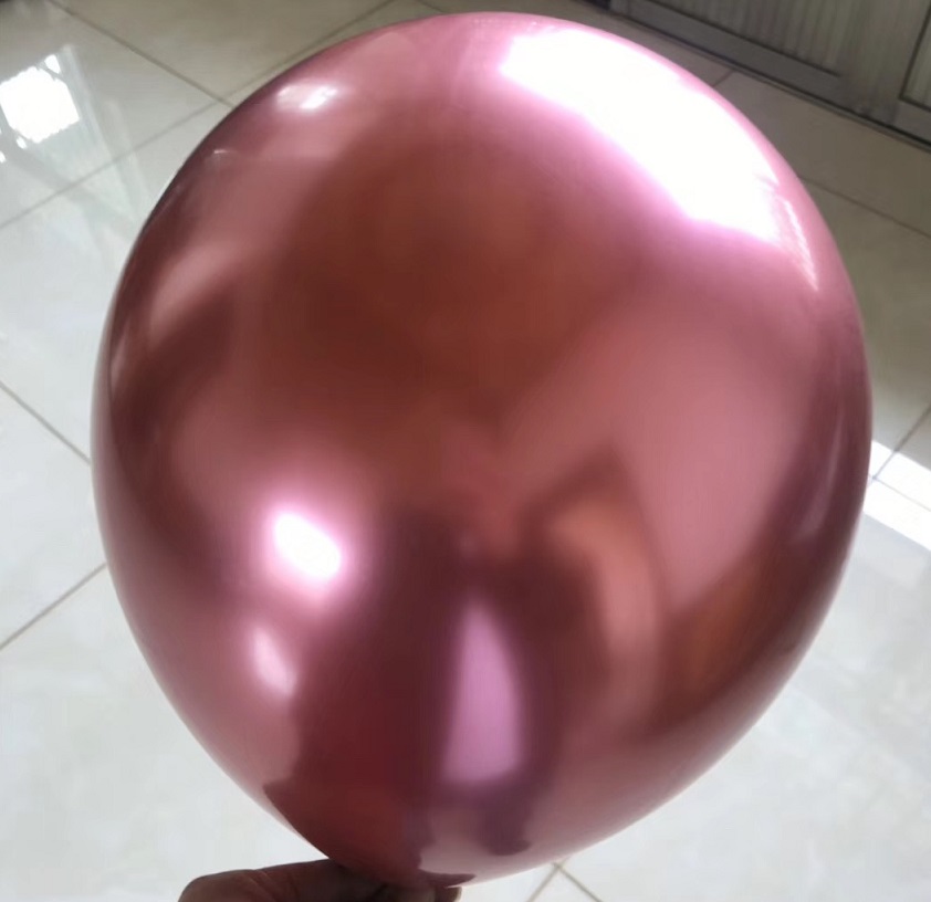 metallic baloons