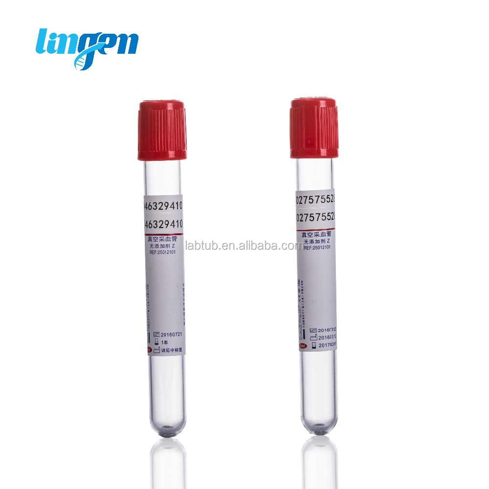 No Additive Tube-- vaccum blood collection tube plain tube