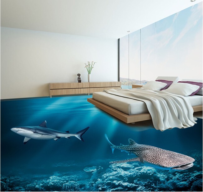 Modern design floor wall porcelain tile 3d tiles bedroom bathroom ultra high definition picture tile