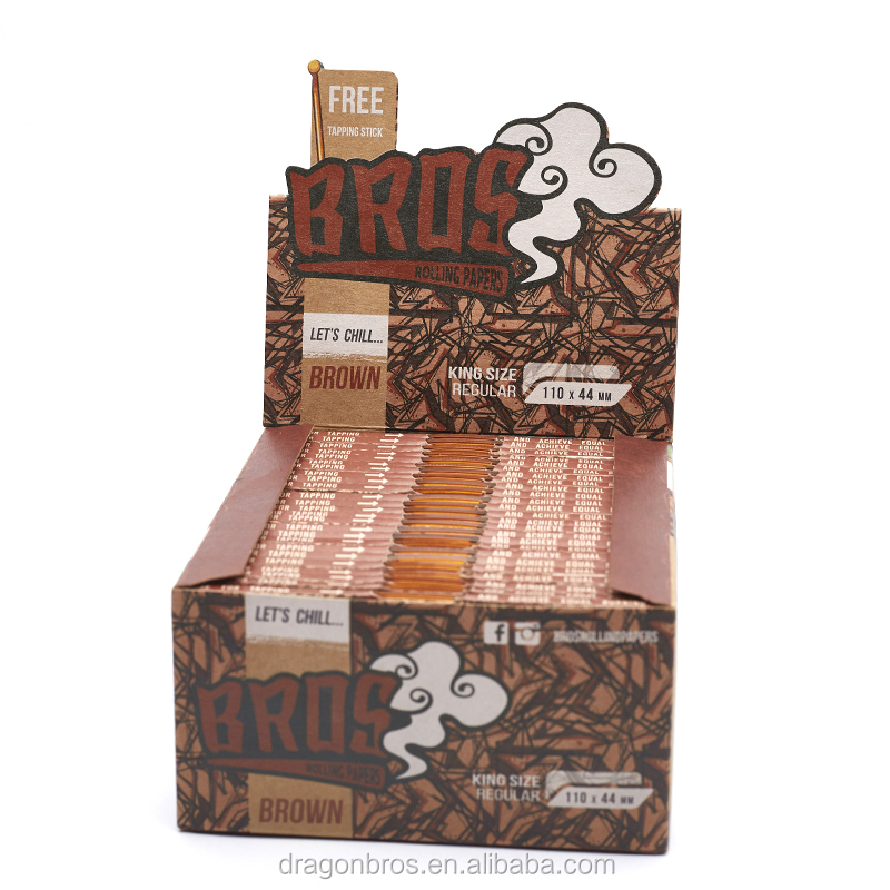 rolling paper smoking custom your own arabic gum king size pure hemp paper