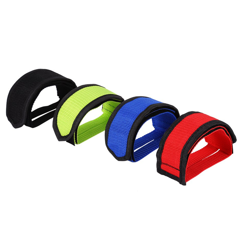 1pc Nylon Bicycle Pedal Straps Belt Fixed Gear Bike Tape Cycling Fixie Cove SY
