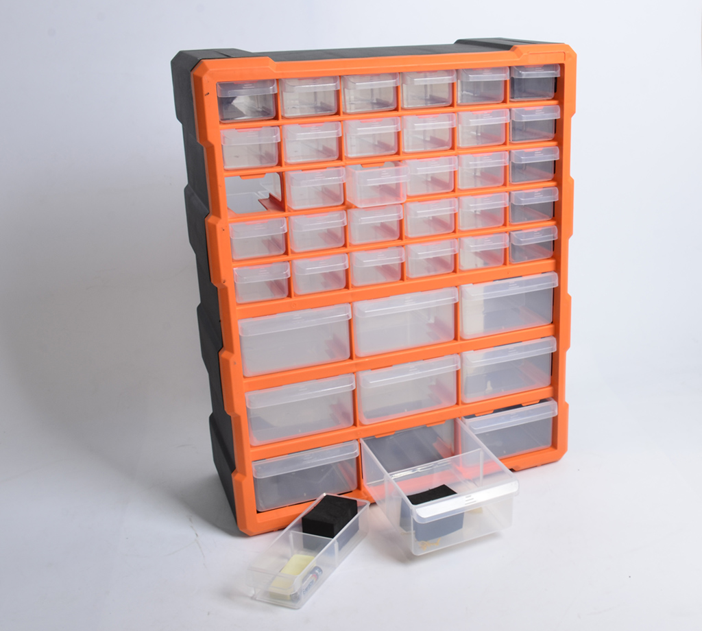 Home Storage Organization Plastic Tool Box Storage Bins With Drawers