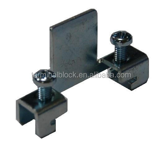 TA-002H 35mm Din Rail Steel End Bracket