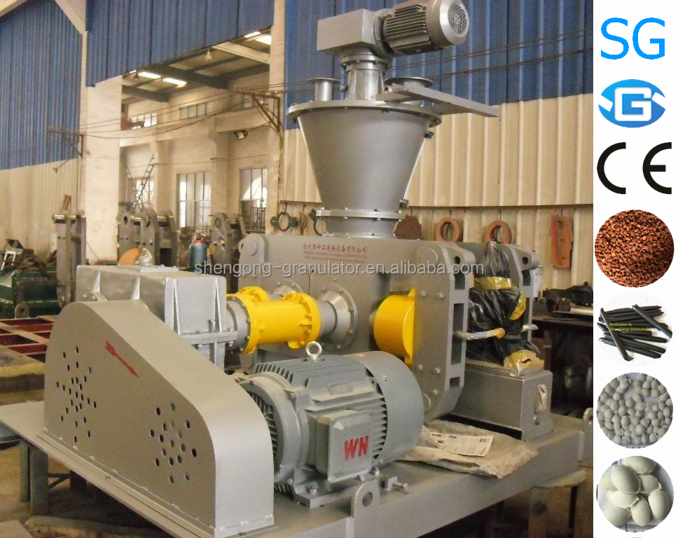 Химических минеральных неорганические удобрения порошок сухой механическое давление Двойной Ролик гидравлический брикетировочный пресс машины