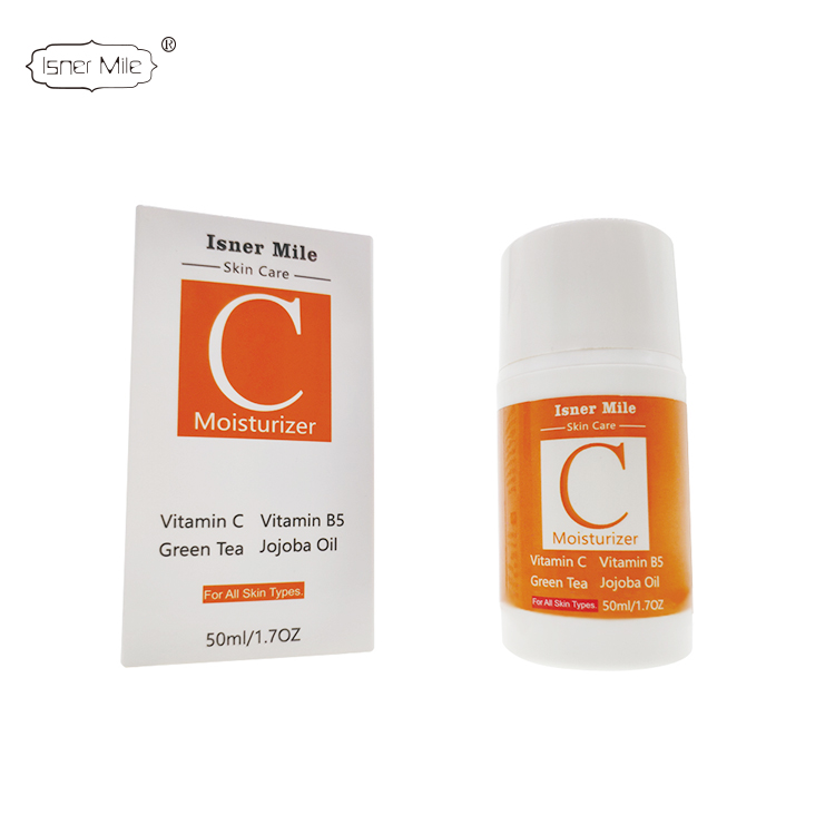 OEM/ODM private label 50ML Vitamin C Anti-Aging Repairing whitening for face lotion facial Cream Moisturizer Skin Care