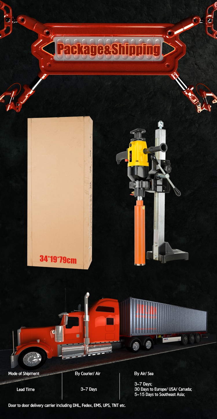 Concrete Core Cutting Drill Machine Vertical Diamond Core Drill Machine