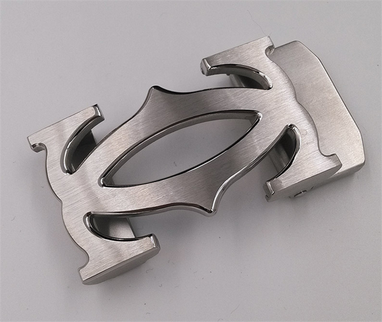 304 不锈钢自动男士皮带扣定制形状不锈钢腰带配件扣批发