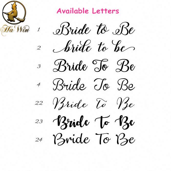 Wholesale cheap bride to be sash/ hen party sash