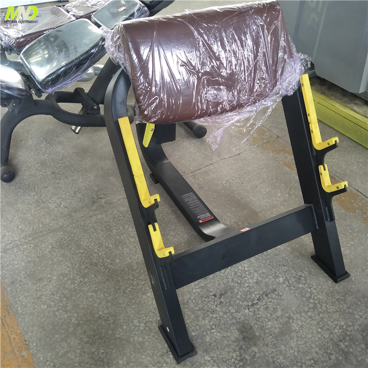 ベンチプレス 商用使用ジム機器プレートローテッドXM08水平ベンチプレスウェイト