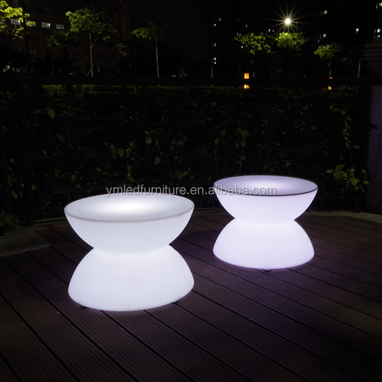 Светодиодный светящийся журнальный столик