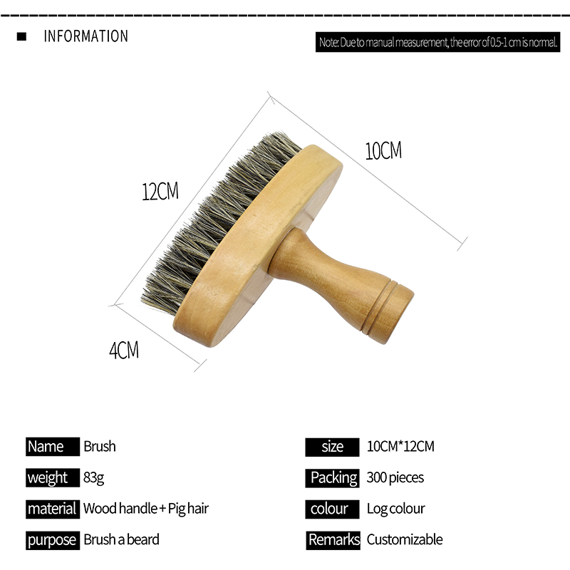Professional Badger Hair Beard Shaving Brush Face Cleasn for Best Men Father Gift Mustache Barber Tool Bristle