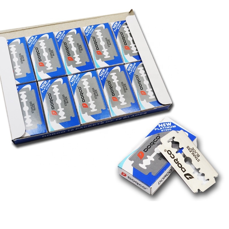 Safety Disposable Barber Stainless Steel Double Edge Razor Blade