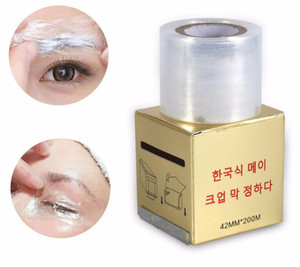 Factory Price Microblading Plastic Wrap Tattoo Accessories 42mm*200m Permanent Makeup Preservative Film Eyebrow Cover