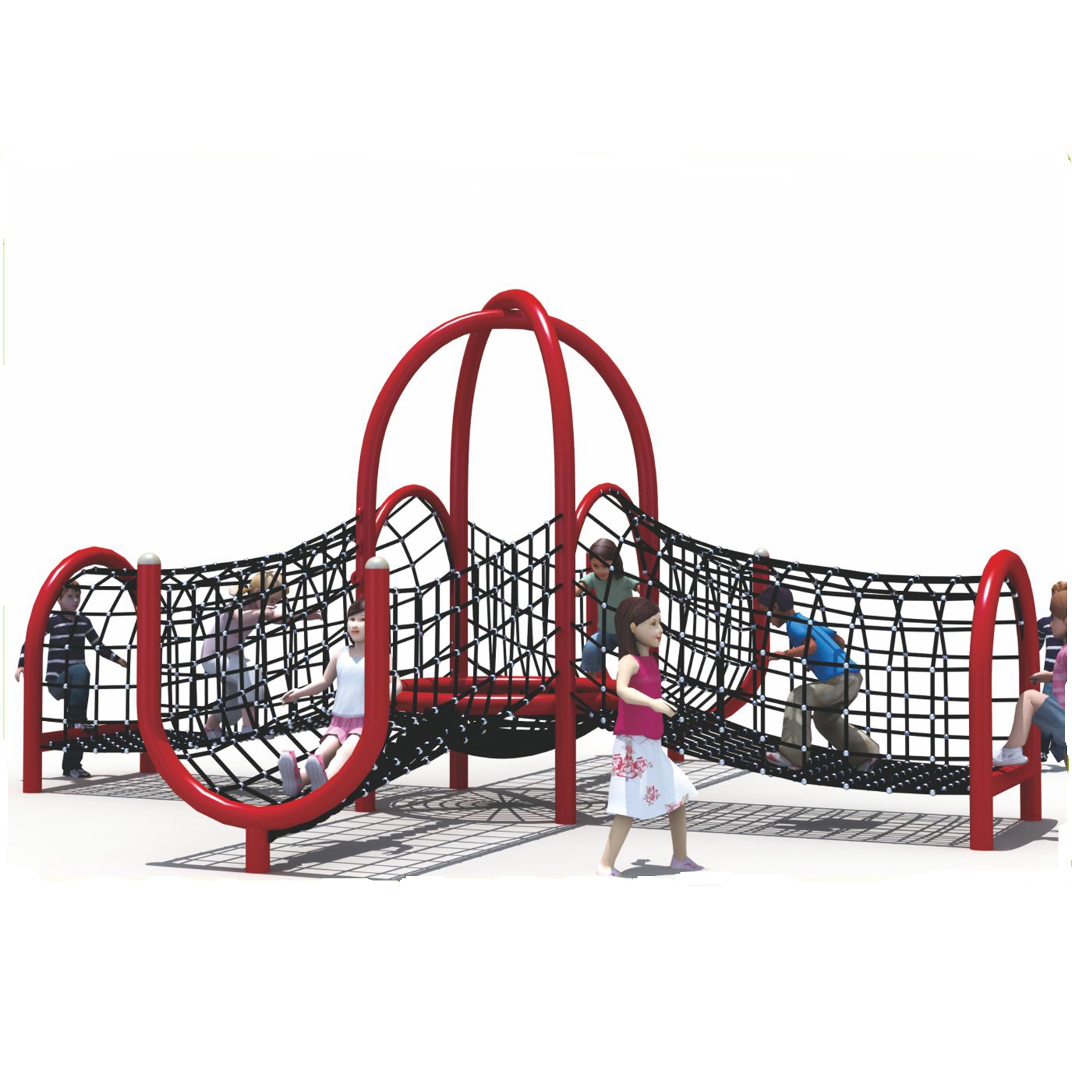 Anti-ca/ída de escaleras Parque Infantil Web Resistente a roturas de la Red decoraci/ón-1 1M Malla de 5 cm Alaeo Seguridad Red de Cuerda Nylon Carga Neta de Escalada al Aire Libre Neta