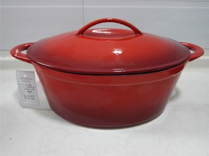 Catálogo de fabricantes de De Hierro Fundido Oval Olla de China Oval 4.5qt cacerola de hierro fundido esmaltado