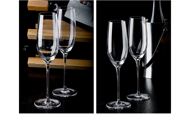 Wine Cup Glassware Clear Accept Custom Champagne Flute Beach Glass Cup