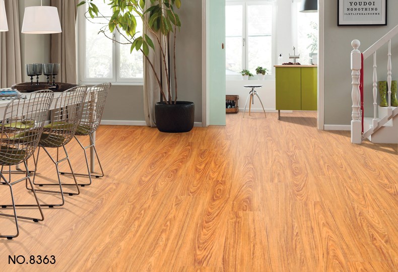 Long warranty vinyl flooring pvc grey with CE certificate