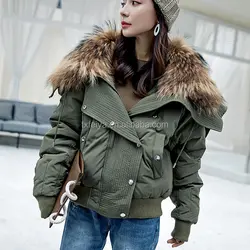 Fashion women warm winter down coats fashion thick