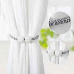 2020 Amazon Hot Sale Curtain Holdback Tieback Tassel Magnet Curtain Pearl Tieback