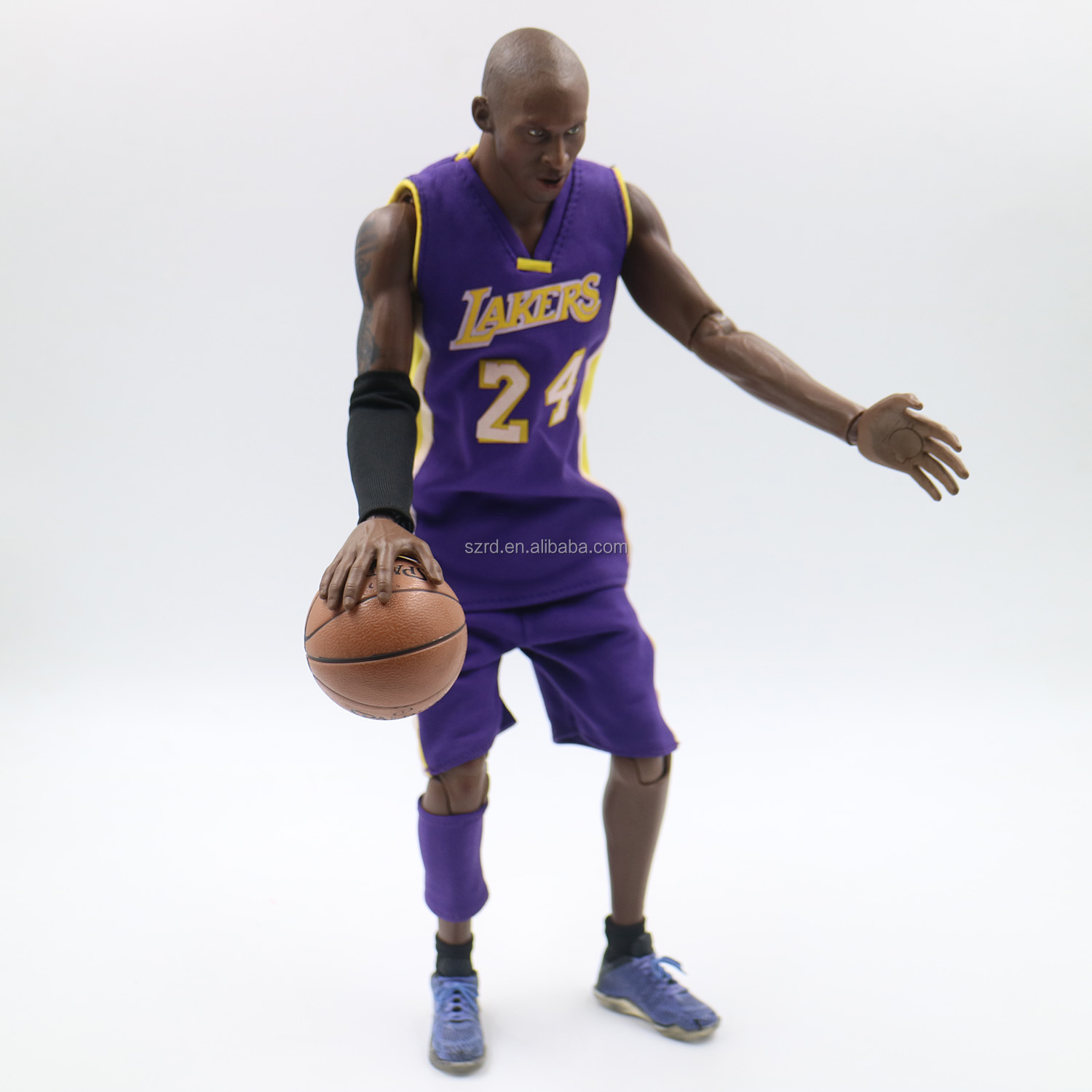 HAOYU TOYS 1//6 Black Male Super Basketball Sports Move Joints Body Model Toys