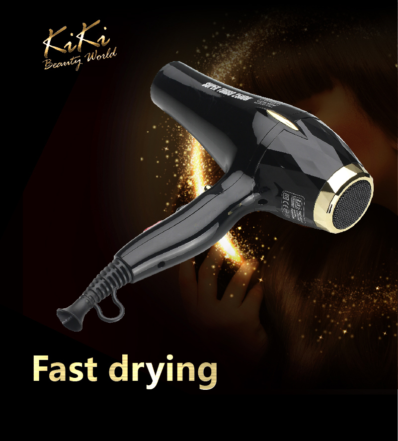 KIKI NEWGAIN Powerful 5421 AC motor 2500W Secador de pelo Salon Professional Hair Dryer for beauty shop