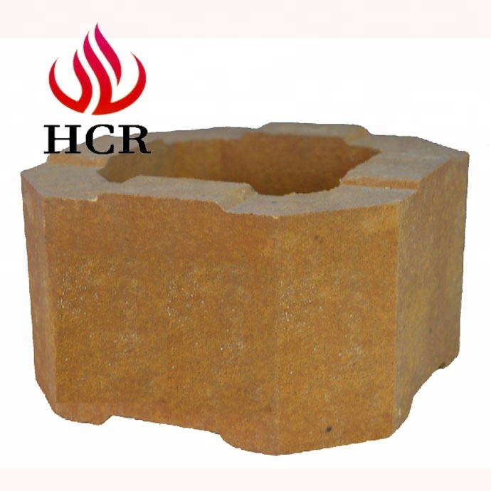 Zhengzhou HCR Brand tin bath bottom brick/fire caly block/ casting kaolin block for float glass furnace