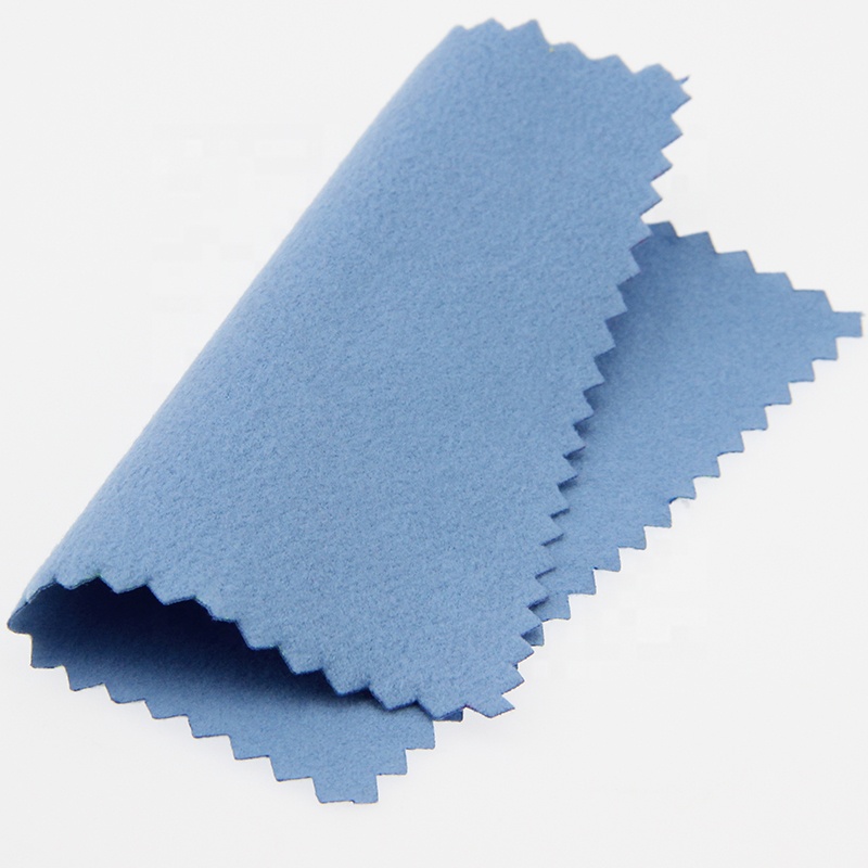 Пользовательская мягкая ткань из микрофибры для полировки ювелирных изделий