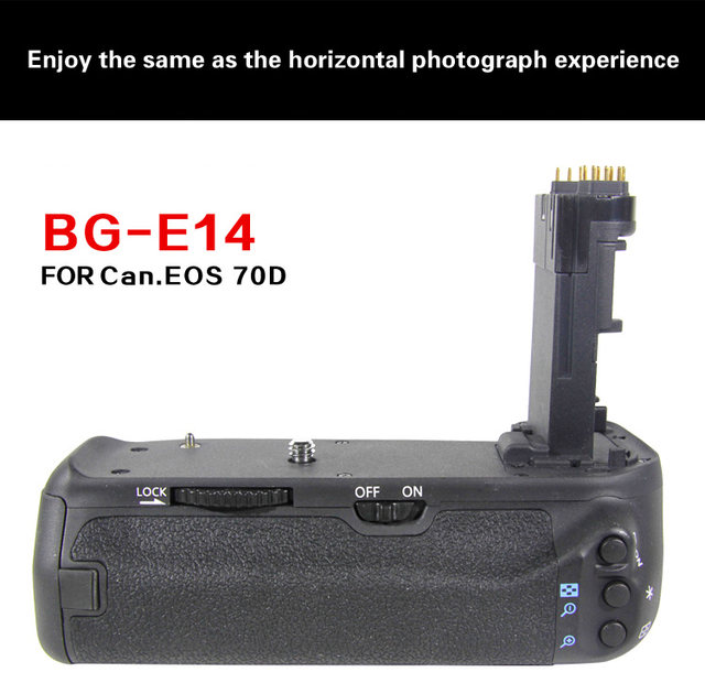Appareil Photo Canon NEEWER Battery Grip For Canon 90D/80D/70D - Vertical Shooter With Controls, Uses LP-E6 Or AA Batteries Canon Battery Grip - View #9