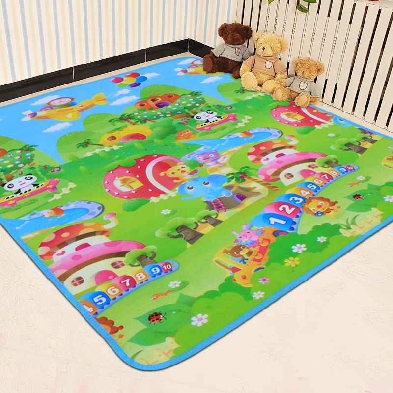 Защита окружающей среды Дети деятельности игрушка нетоксичный детский игровой коврик толстый избежать падения