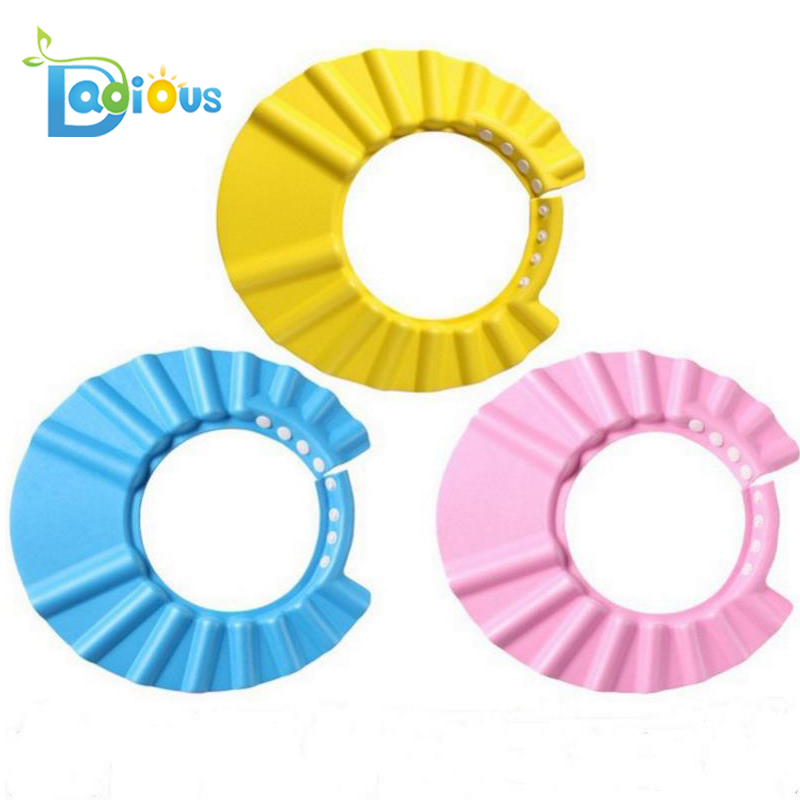 Нетоксичная шапка для детского шампуня из вспененного этилвинилацетата, детская Защитная шапка для купания