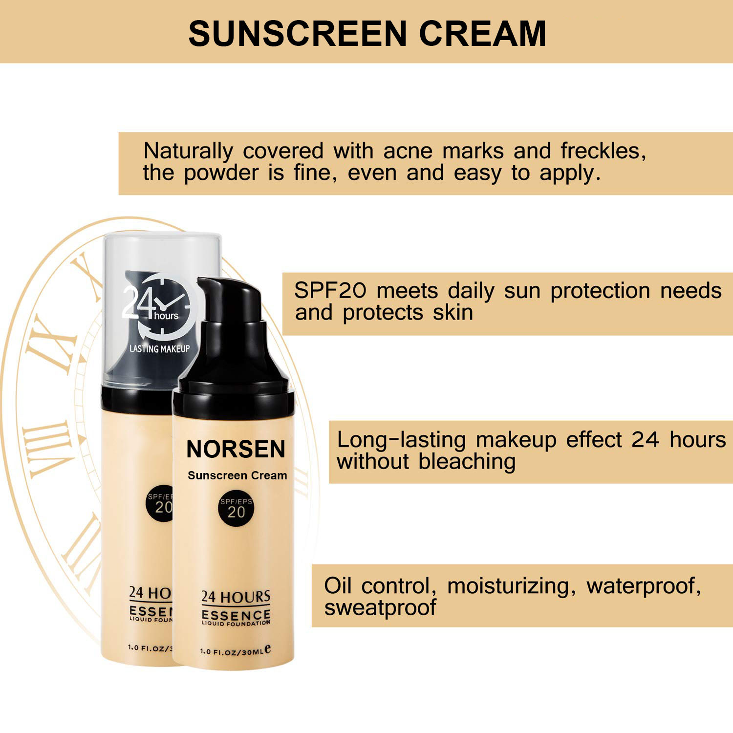 Wholesale Best Quality Skin Care Sunscreen Cream To Prevent Skin Damage