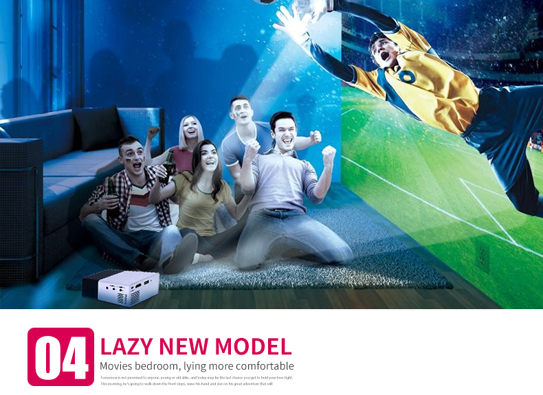Chinese LCD Mobile Phone Projector Mini 3D Video Projector for Android