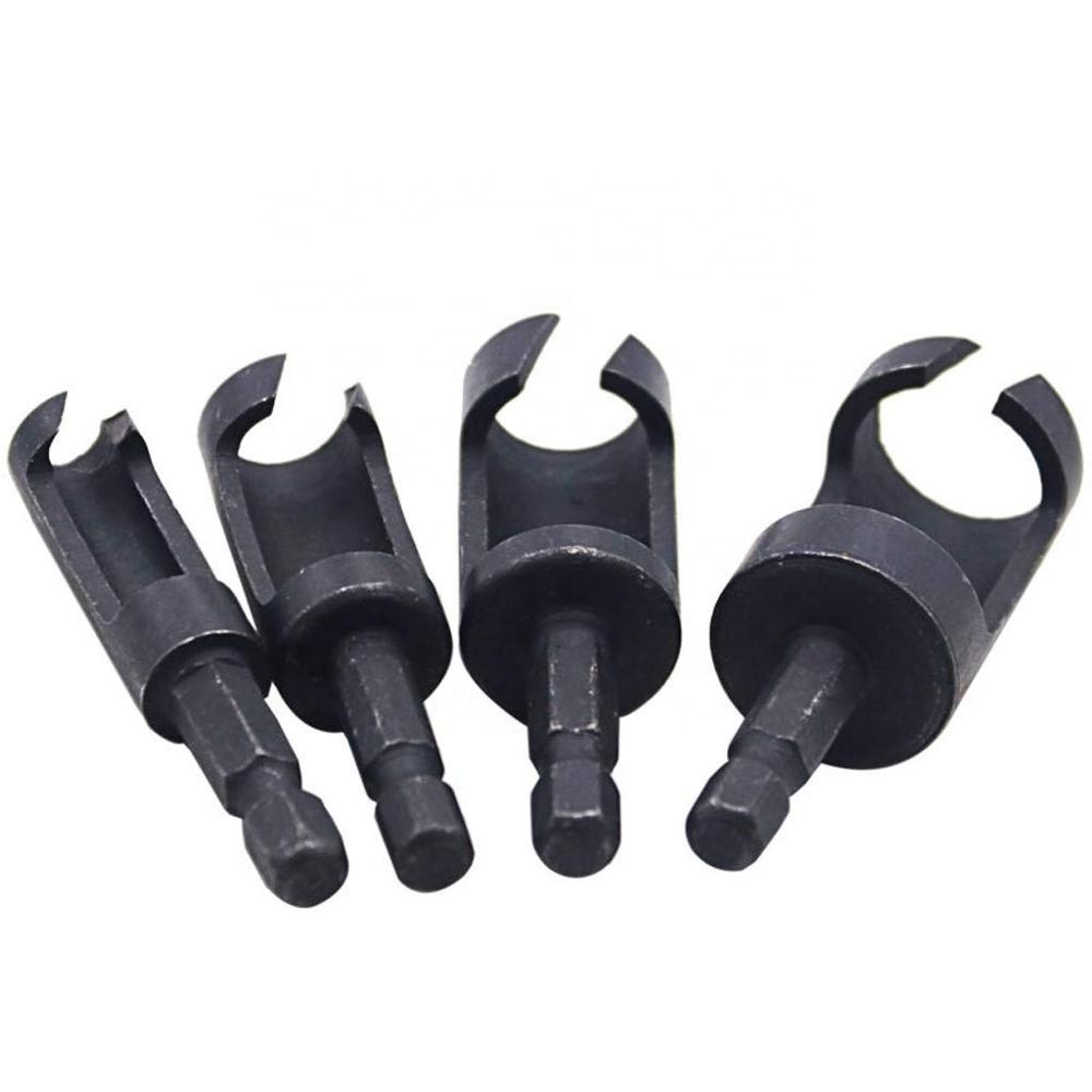 Neu Plug Bohrer 5//8 /"1//2/" 3//8 /"1//4/" Dowel Cutter Bits Holz Konische Klaue Typ
