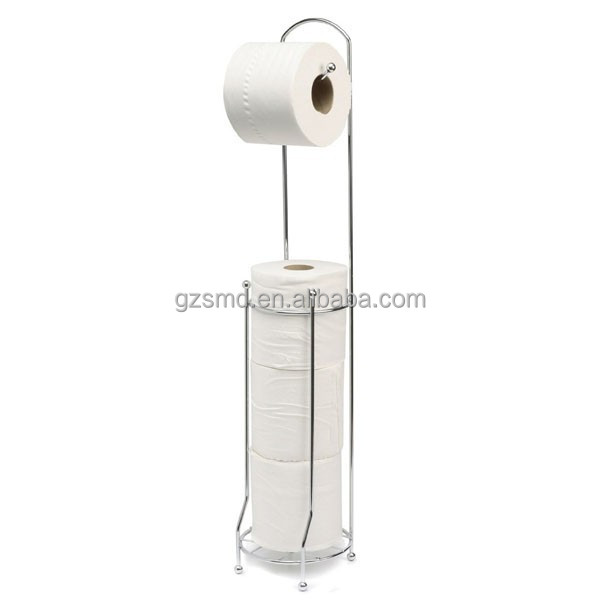 Chrome Wire Toilet Paper Roll Holder