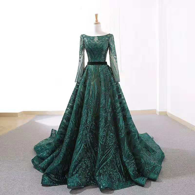 peacock evening dress