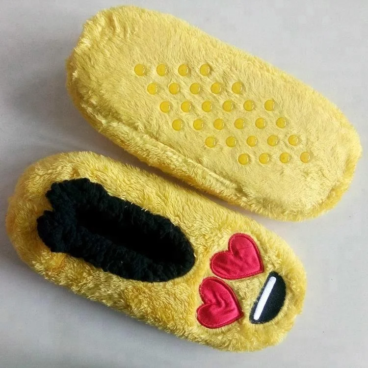 new style cute plush slipper sock