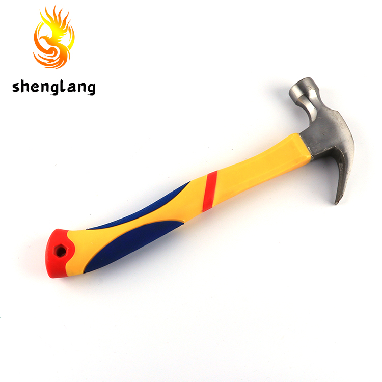 Japanese Yellow, Red And Blue Claw Hammer With Plastic Handle Head Hammer Sizes