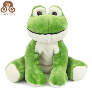 green frog soft toy