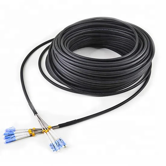 waterproof sc connectoOutdoor FTTA Waterproof CPRI 4 Core PDLC to Lc/Sc/Fc Fiber Optic Patch Cable Jumper Fibre Cabel Lead Cord