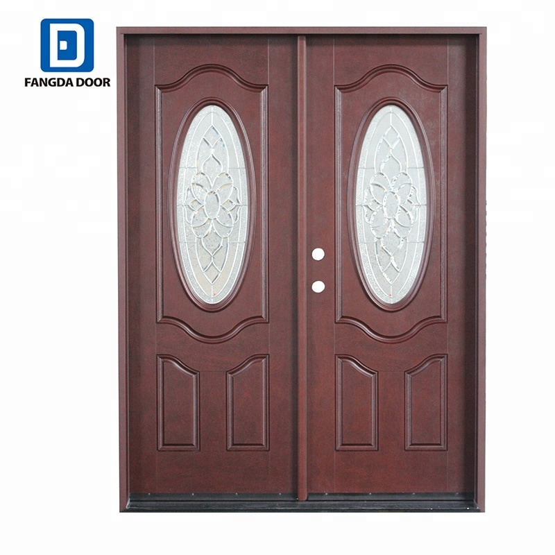 Fangda soundproof ด้านหน้า entry double house ประตูไฟเบอร์กลาส