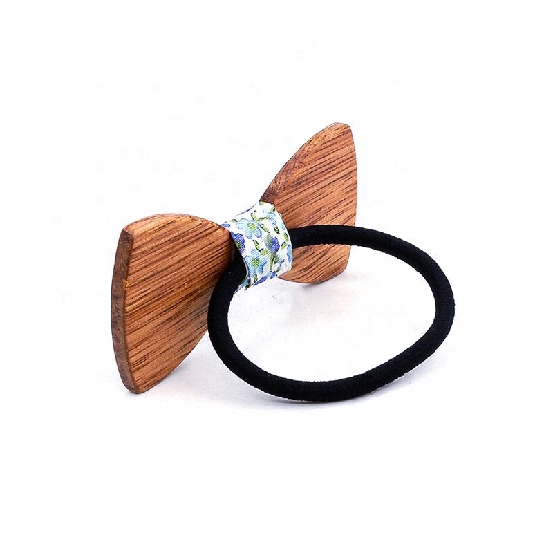 Женский галстук-бабочка из твердой древесины, классический галстук-бабочка, креативный деревянный галстук-бабочка ручной работы