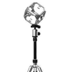 Aircraft Aluminum Alloy Diving 720 Panorama Sports Cameras Holder Frame Mount for VR Filming Xiaomi Yi GoPro Action Camera