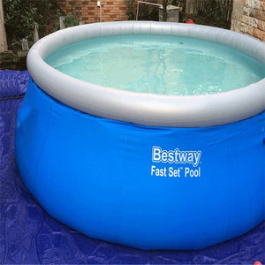 everearth inflatable pool