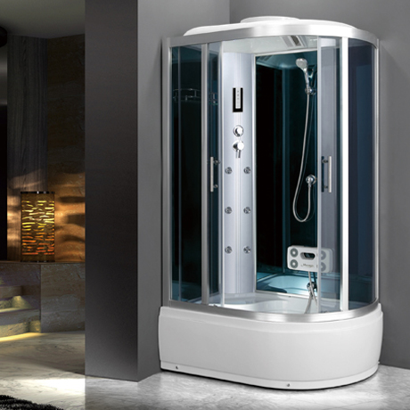 800*1100*2150 дешевая акриловая Паровая душевая кабина с компьютерной панелью и светодиодной подсветкой
