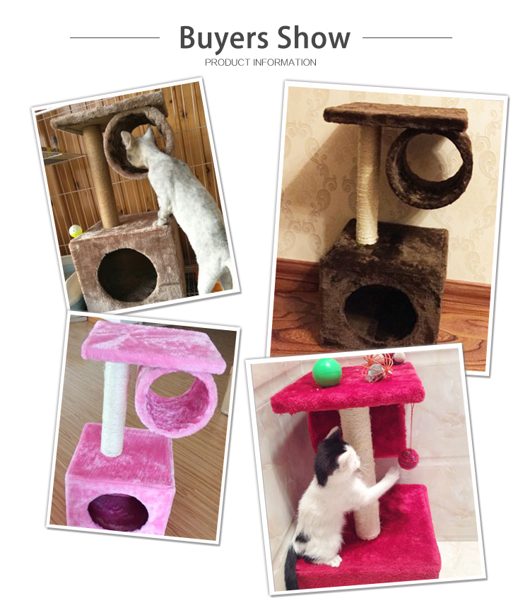 Factory direct quality christmas cat tree 70cm/cat tree parts