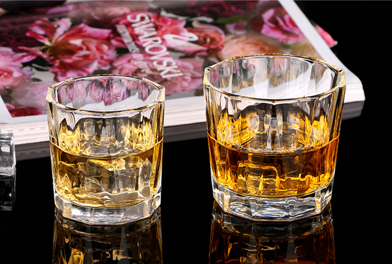 Haonai classical whiskey glass tumbler glass whiskey cup glass tumbler