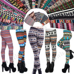 Quente inverno meias de natal a granel leggings grossas calças de veludo