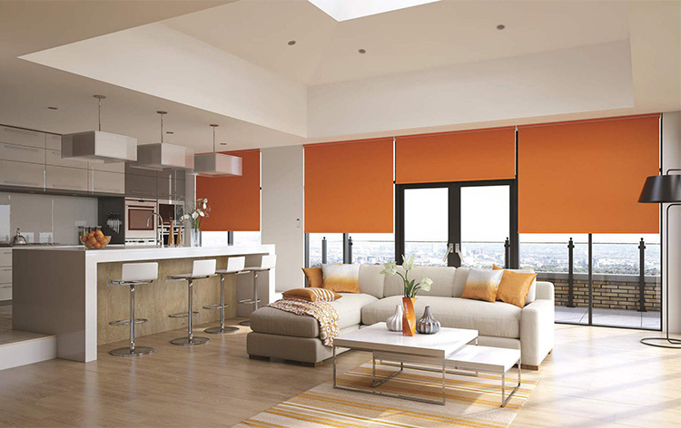 Customer Made Size Waterproof Window Shade Roller Blind